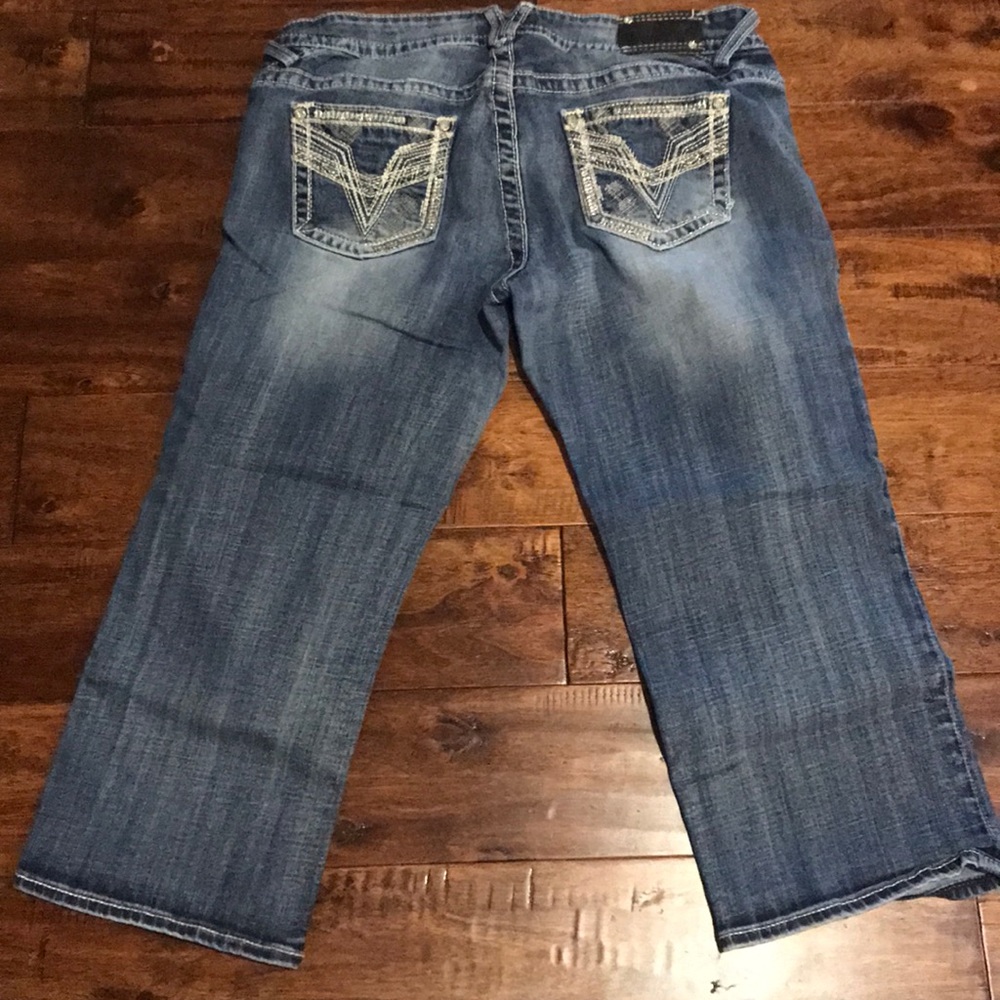 Vigoss The Chelsea Capri Jeans Size 13/14